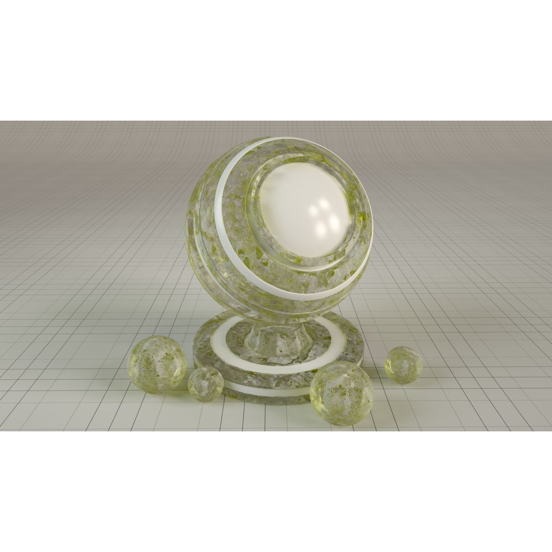 40 Glass Materials 3D Model – Tileable Shaders for Octane Render - View 28