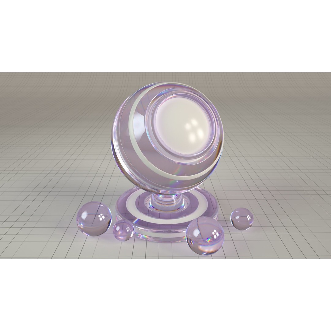 40 Glass Materials 3D Model – Tileable Shaders for Octane Render - View 35