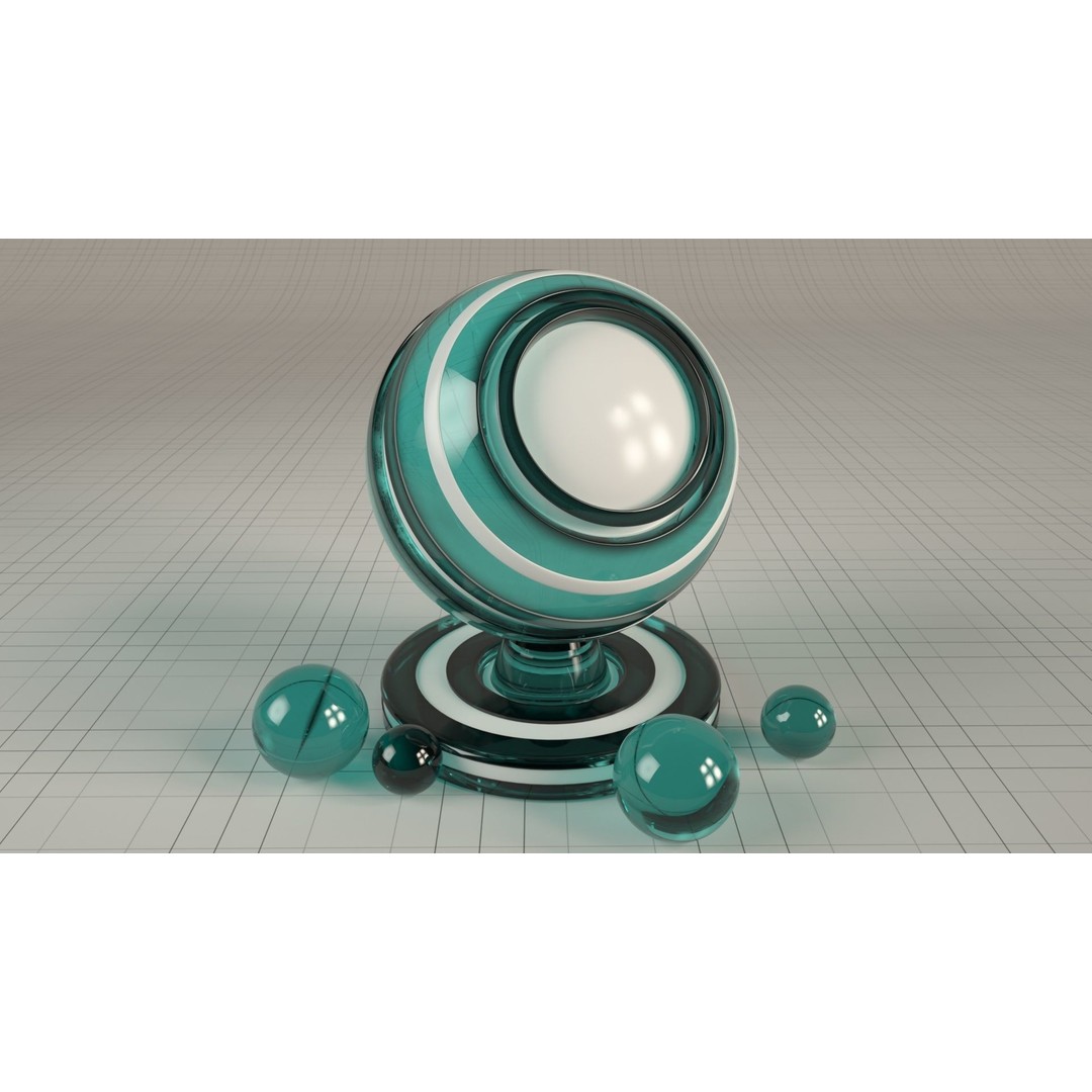 40 Glass Materials 3D Model – Tileable Shaders for Octane Render - View 37