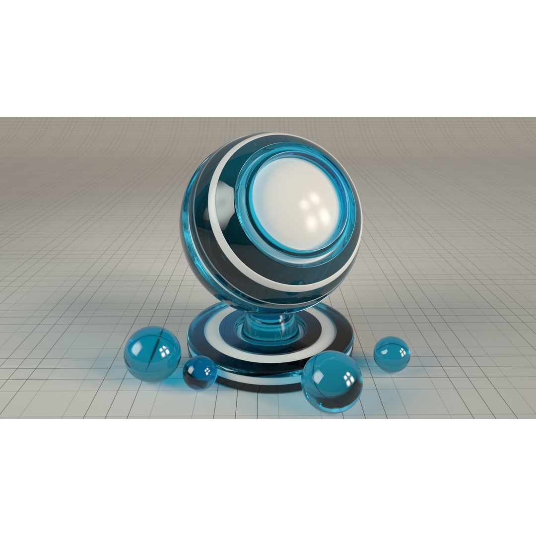 40 Glass Materials 3D Model – Tileable Shaders for Octane Render - View 38