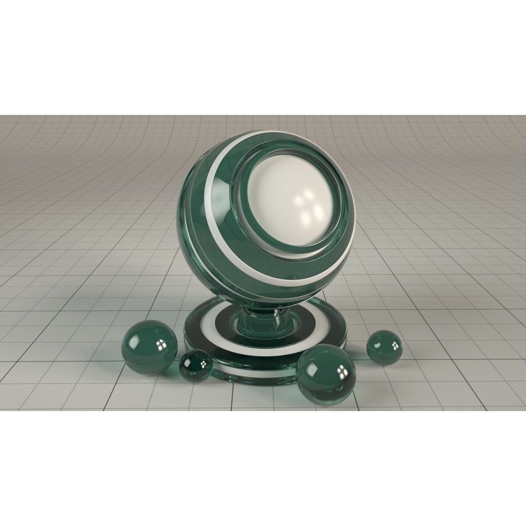 40 Glass Materials 3D Model – Tileable Shaders for Octane Render - View 39