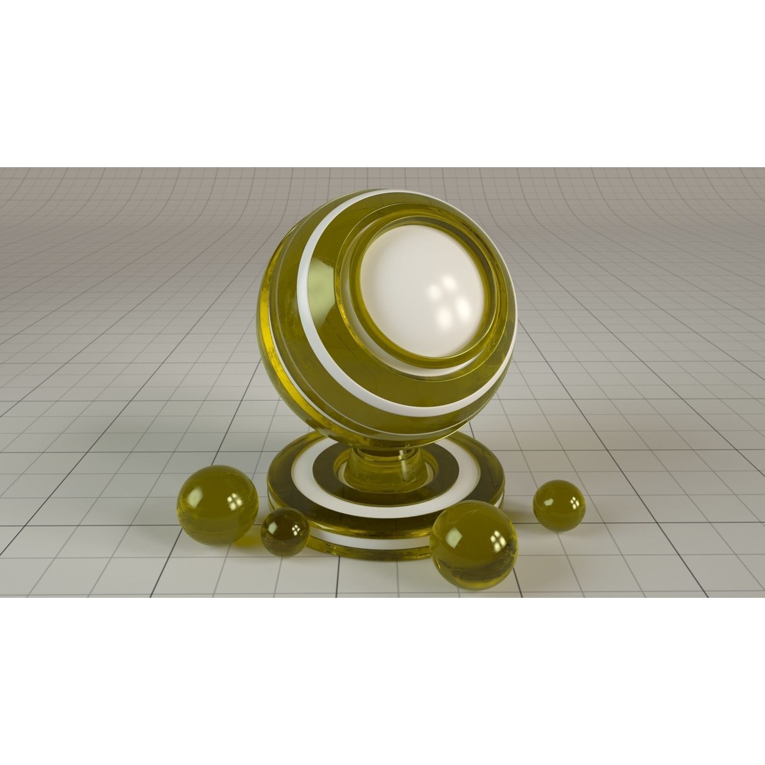 40 Glass Materials 3D Model – Tileable Shaders for Octane Render - View 4