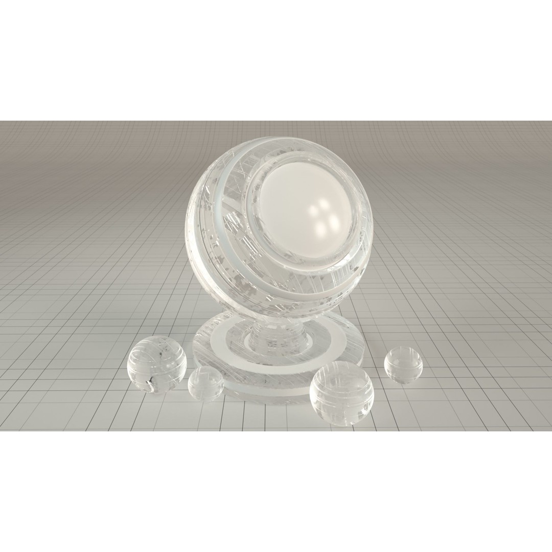 40 Glass Materials 3D Model – Tileable Shaders for Octane Render - View 41