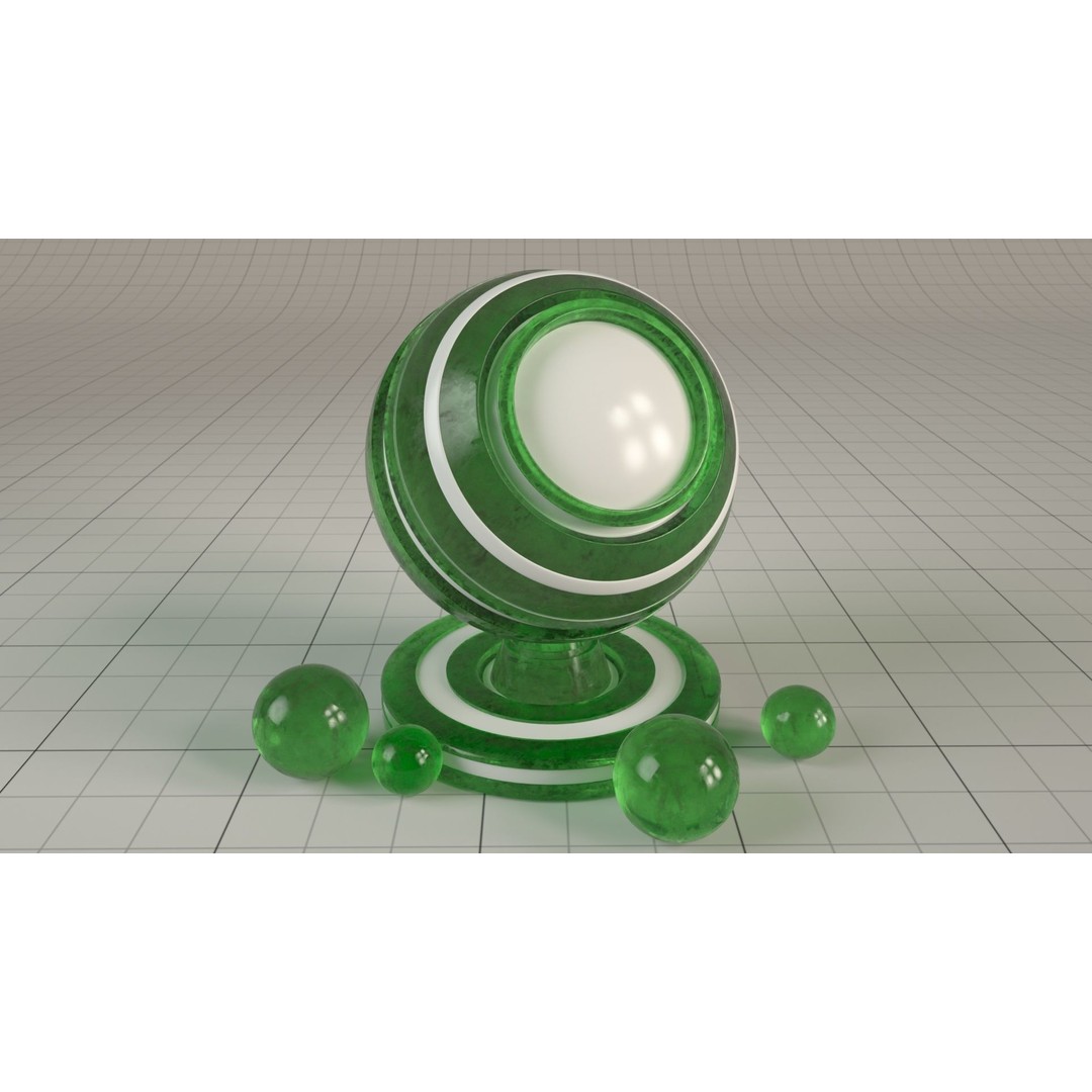 40 Glass Materials 3D Model – Tileable Shaders for Octane Render - View 6
