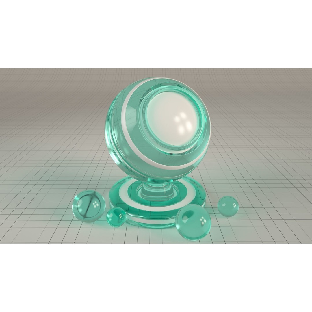 40 Glass Materials 3D Model – Tileable Shaders for Octane Render - View 8