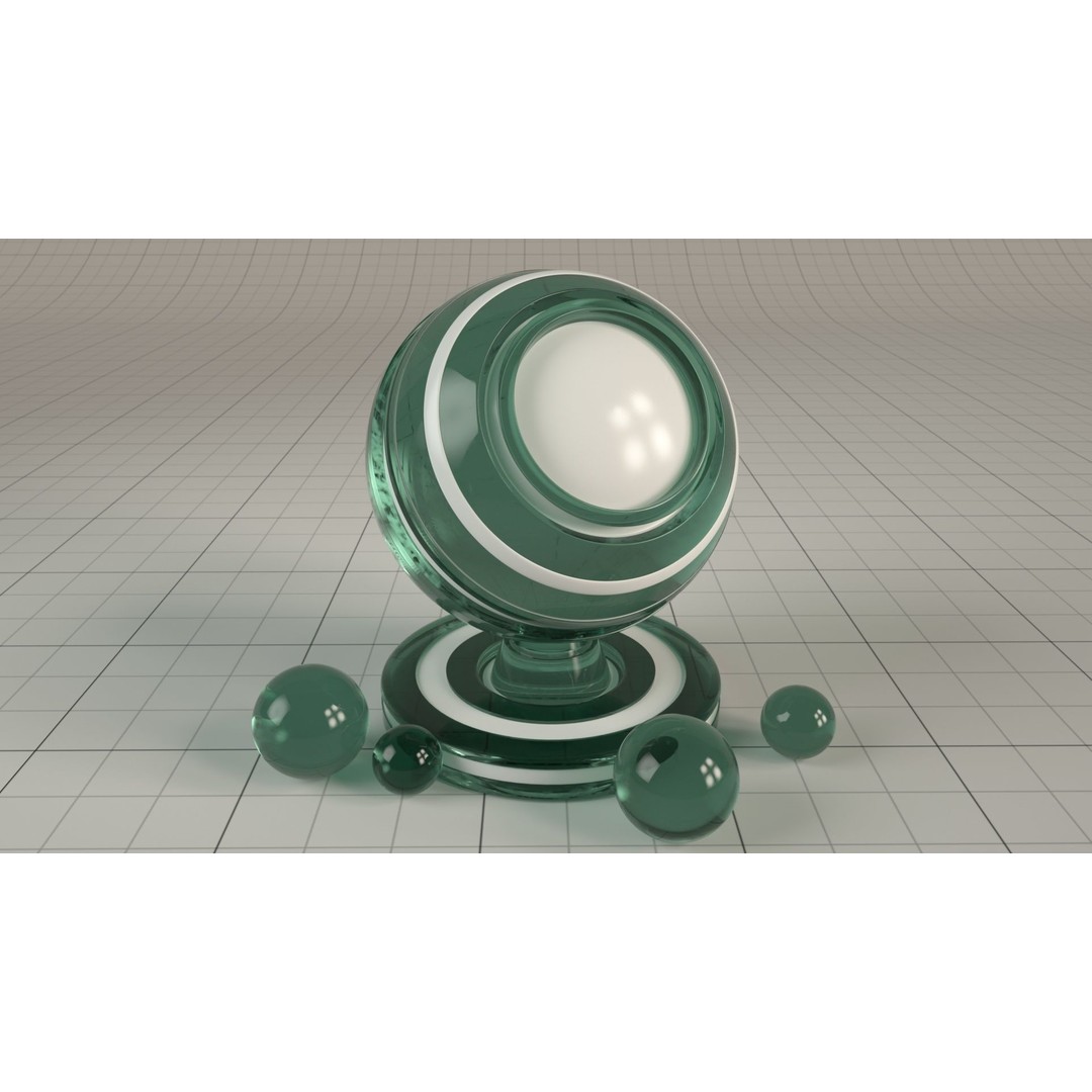 40 Glass Materials 3D Model – Tileable Shaders for Octane Render - View 9