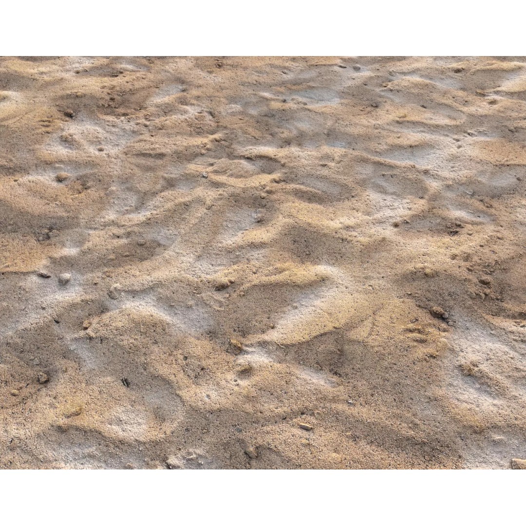 Sand Terrain 3D Model – PBR Textures for Natural Environments - View 2