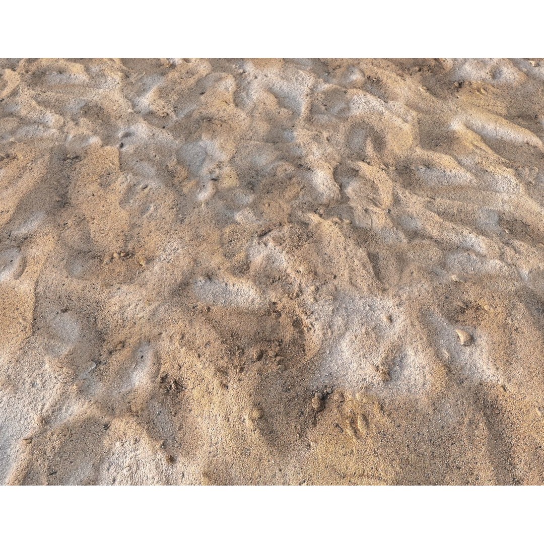 Sand Terrain 3D Model – PBR Textures for Natural Environments - View 5