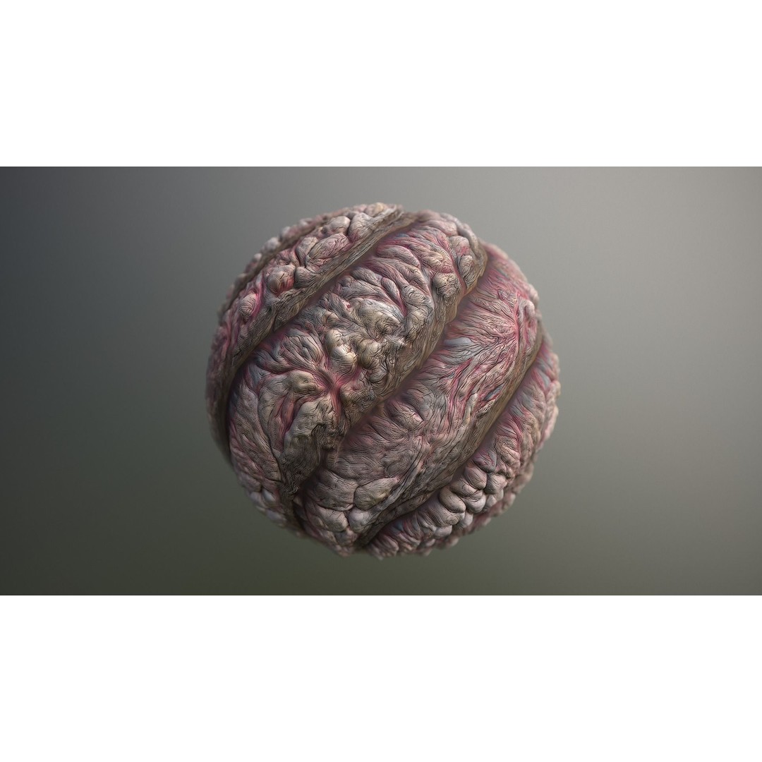 Monster Skin 3D Model – Seamless PBR Texture Pack for Games - View 15