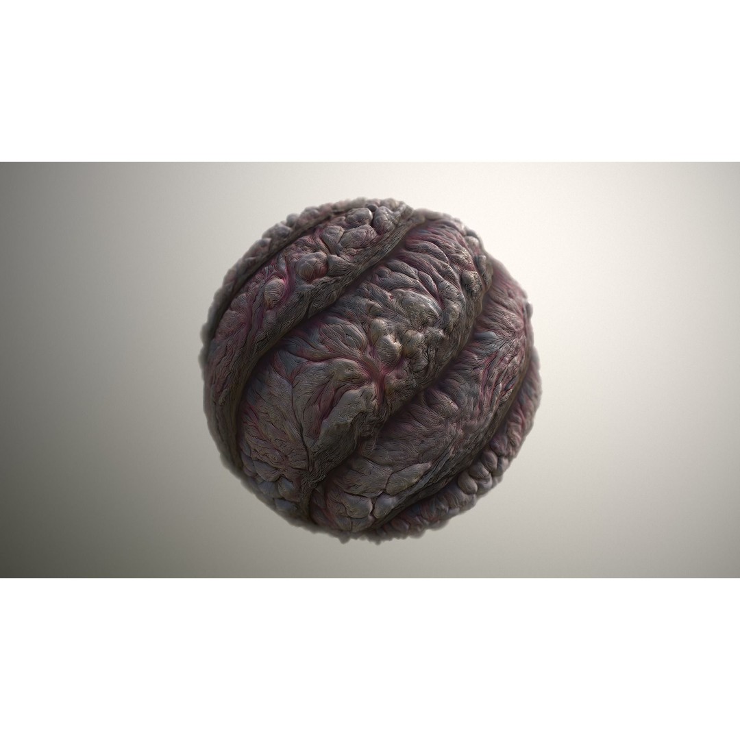 Monster Skin 3D Model – Seamless PBR Texture Pack for Games - View 18