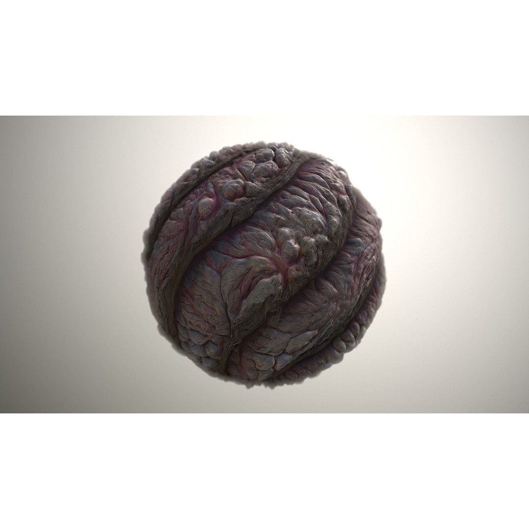 Monster Skin 3D Model – Seamless PBR Texture Pack for Games - View 19