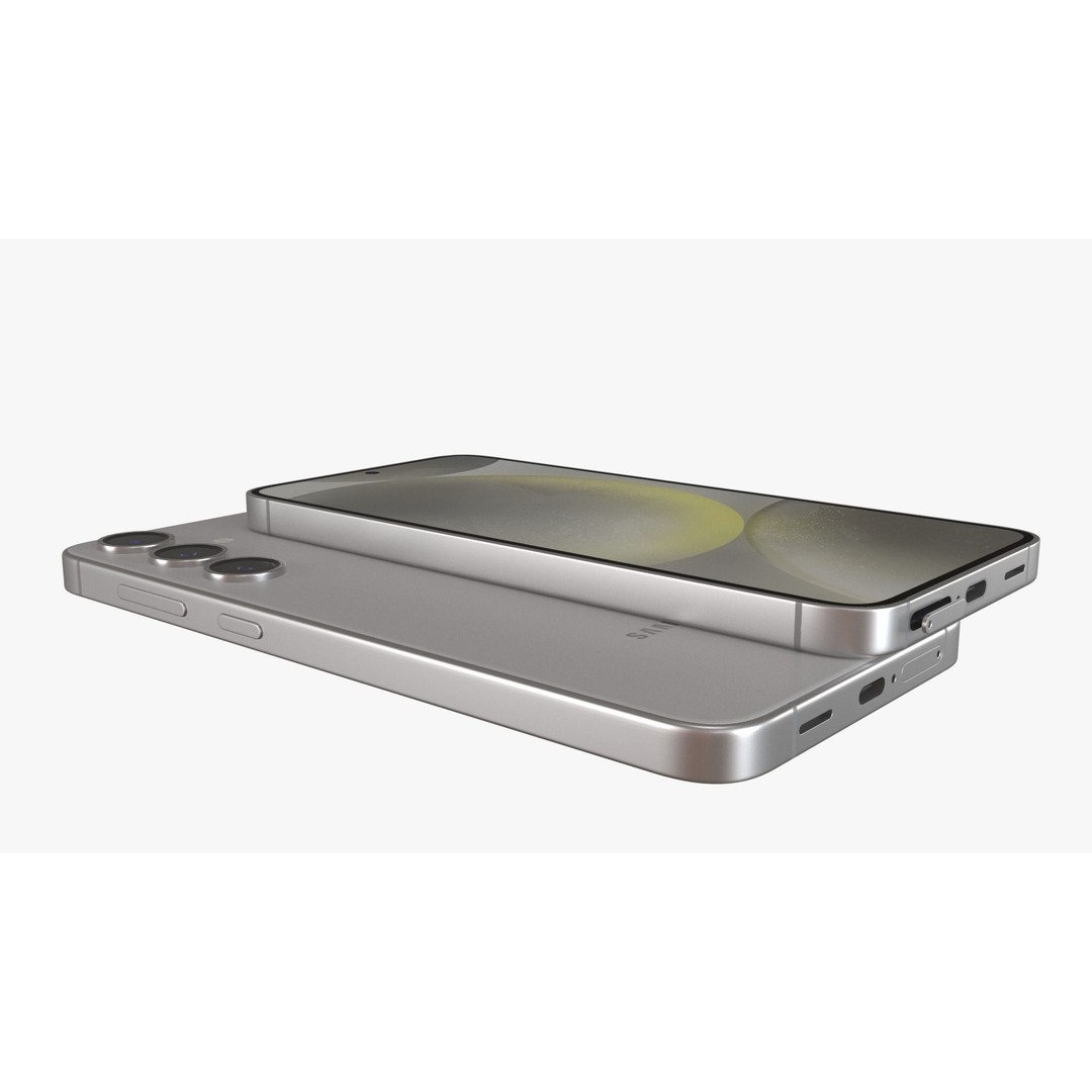 Samsung Galaxy S24 3D Model – Low Poly PBR Game Asset, FBX & OBJ Formats - View 7