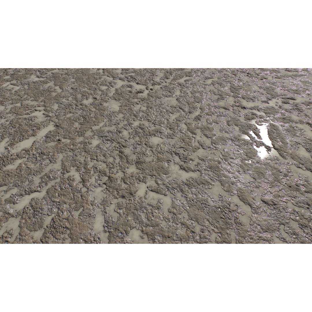Dirty Sand Terrain PBR Pack 1 – Seamless Textures for Natural Environments - View 6