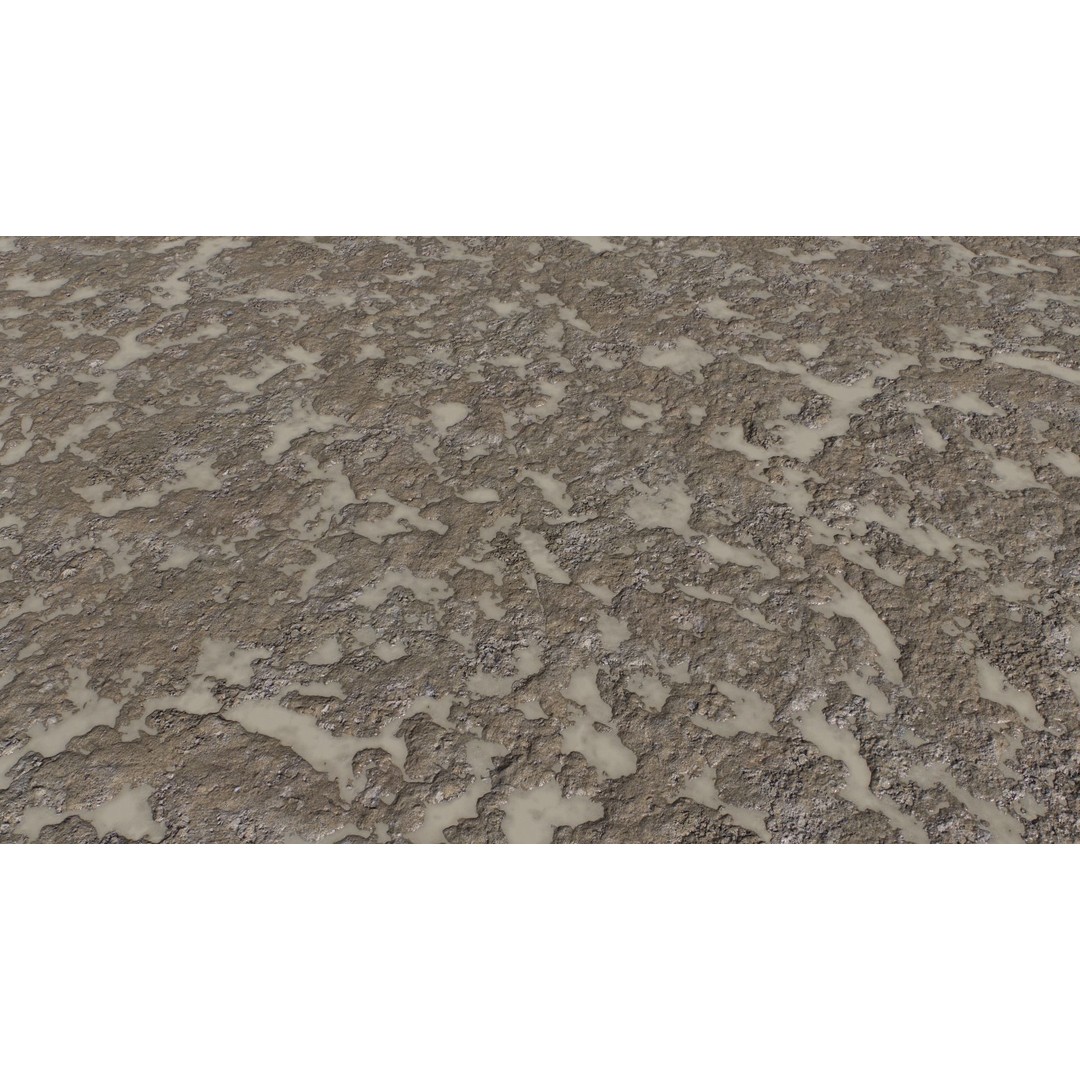 Dirty Sand Terrain PBR Pack 1 – Seamless Textures for Natural Environments - View 8
