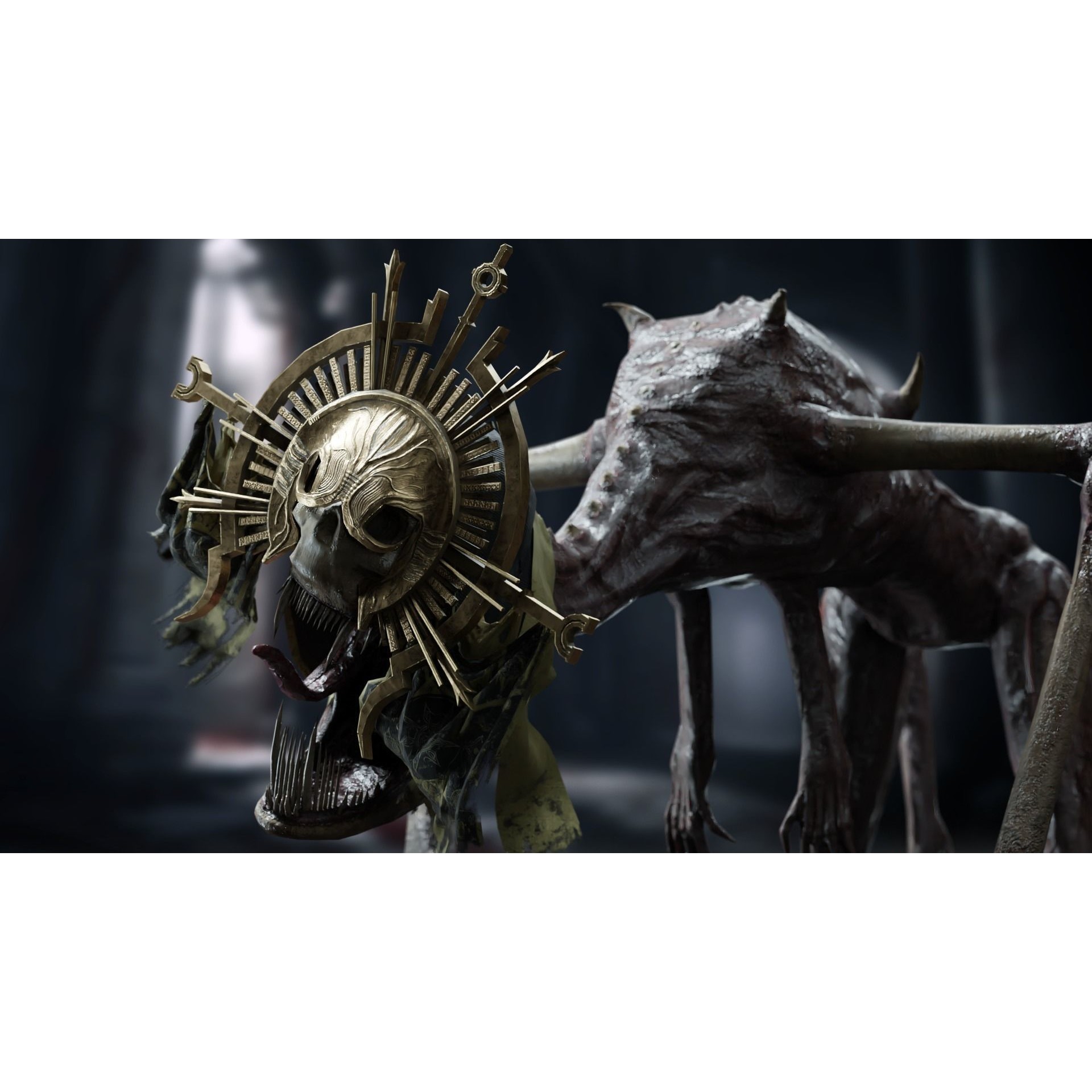 Creepy Monster - Low-Poly Game-Ready 3D Model - View 3