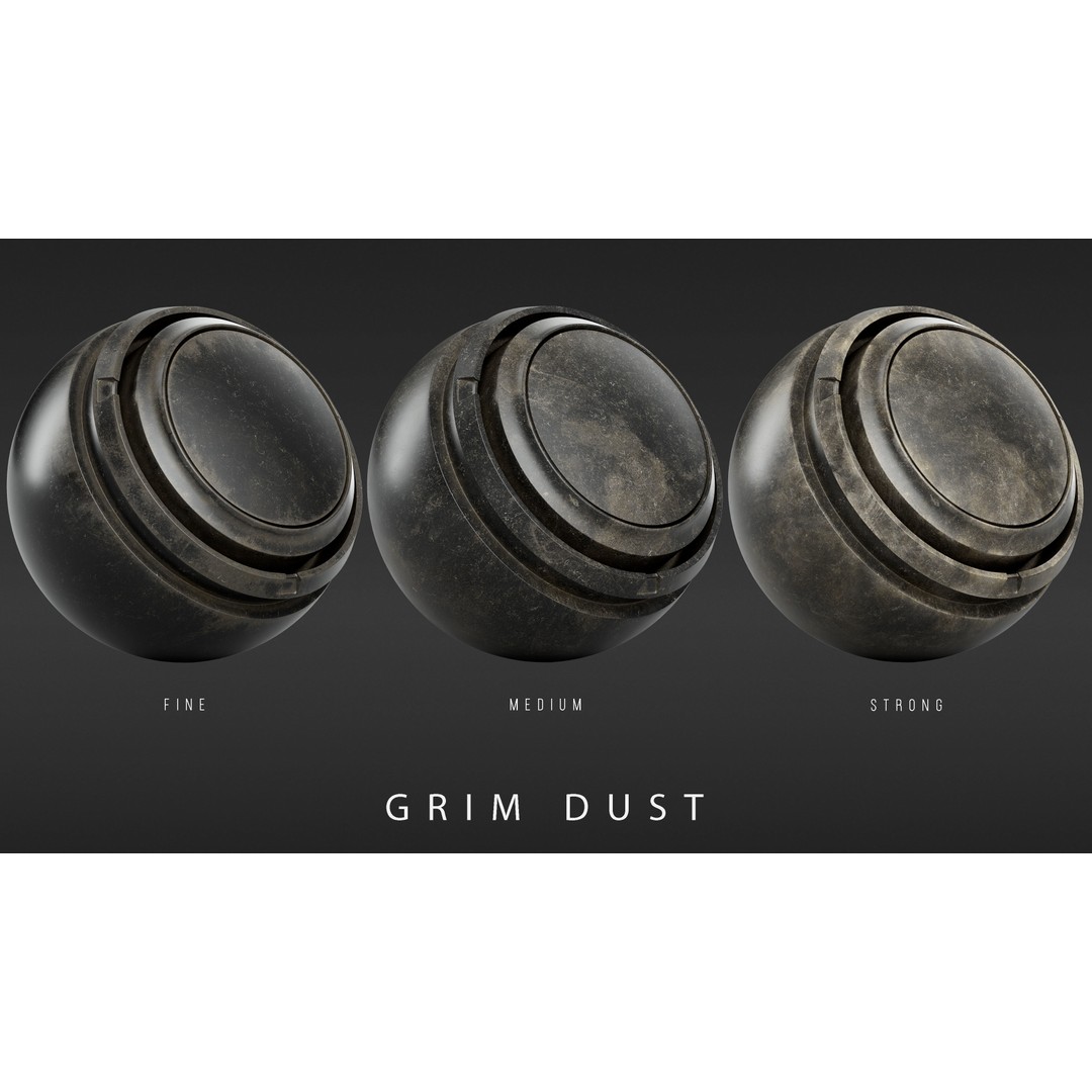 High Detail Smart Masks 3D Model – Customizable PBR Textures, Substance - View 10