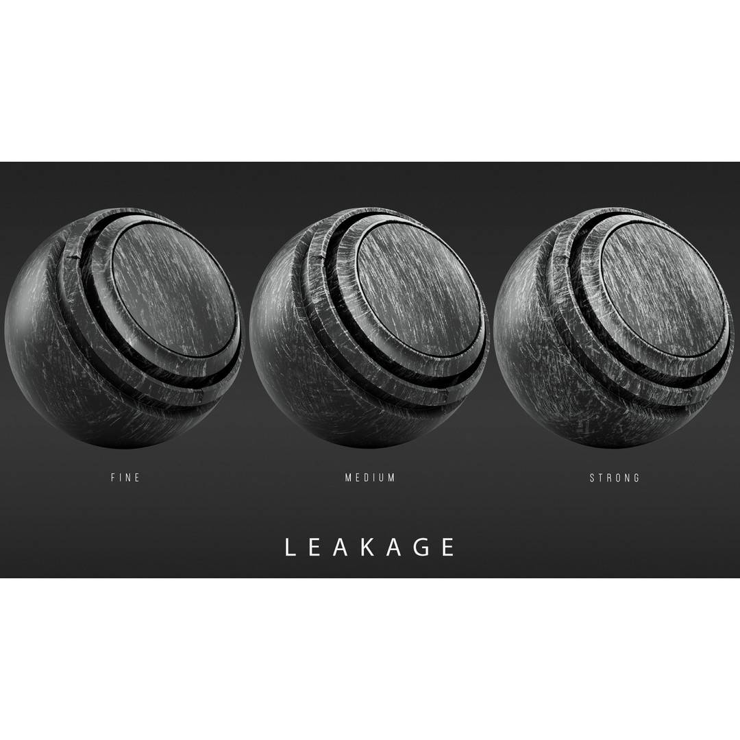 High Detail Smart Masks 3D Model – Customizable PBR Textures, Substance - View 14