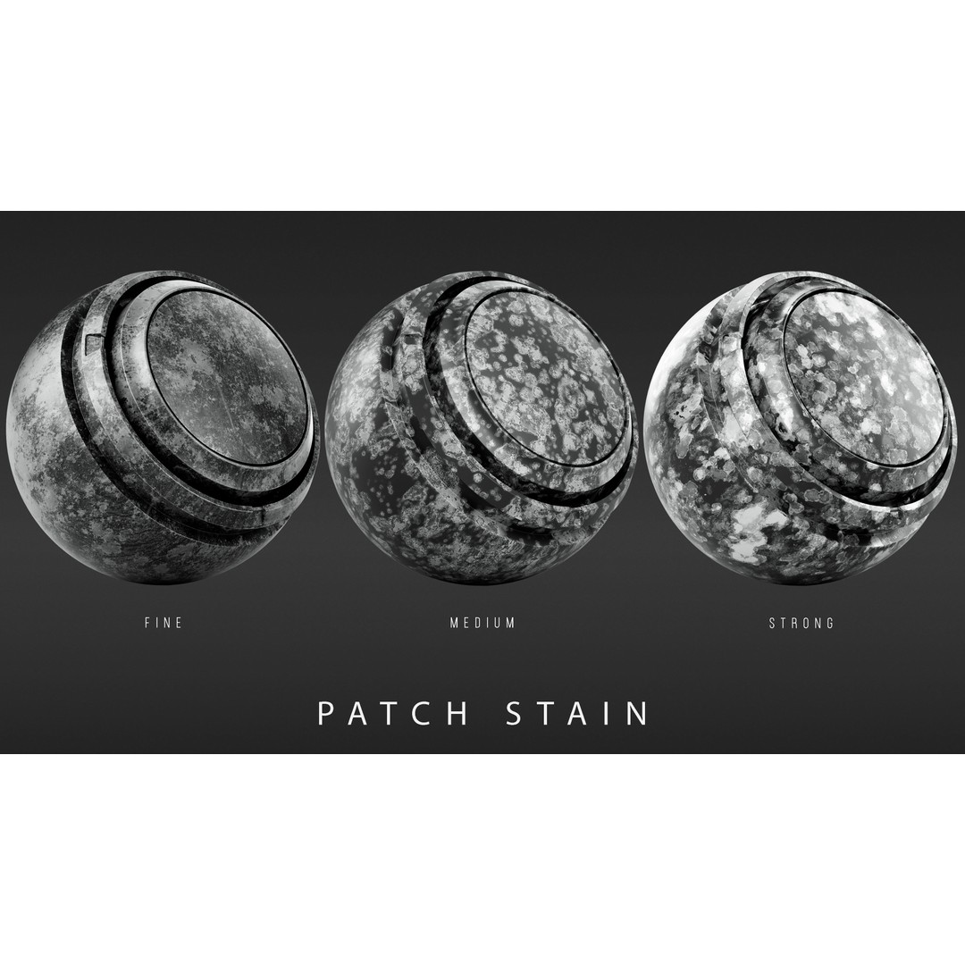 High Detail Smart Masks 3D Model – Customizable PBR Textures, Substance - View 15