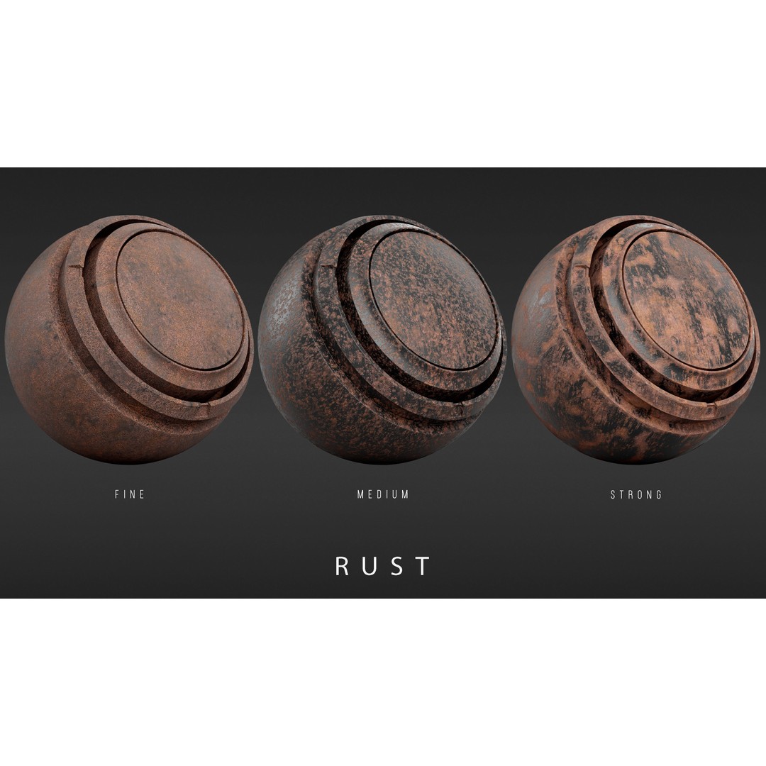 High Detail Smart Masks 3D Model – Customizable PBR Textures, Substance - View 19