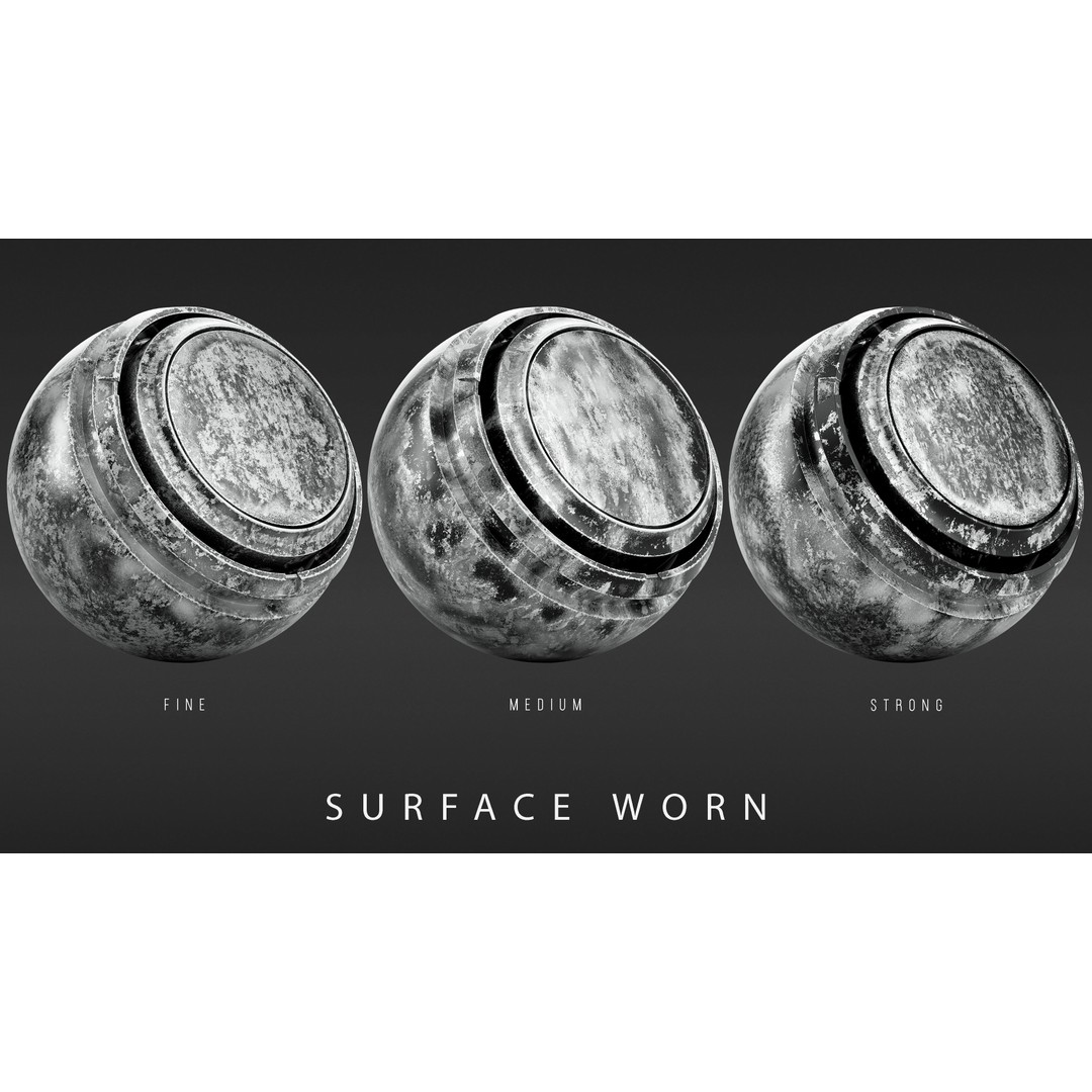 High Detail Smart Masks 3D Model – Customizable PBR Textures, Substance - View 20