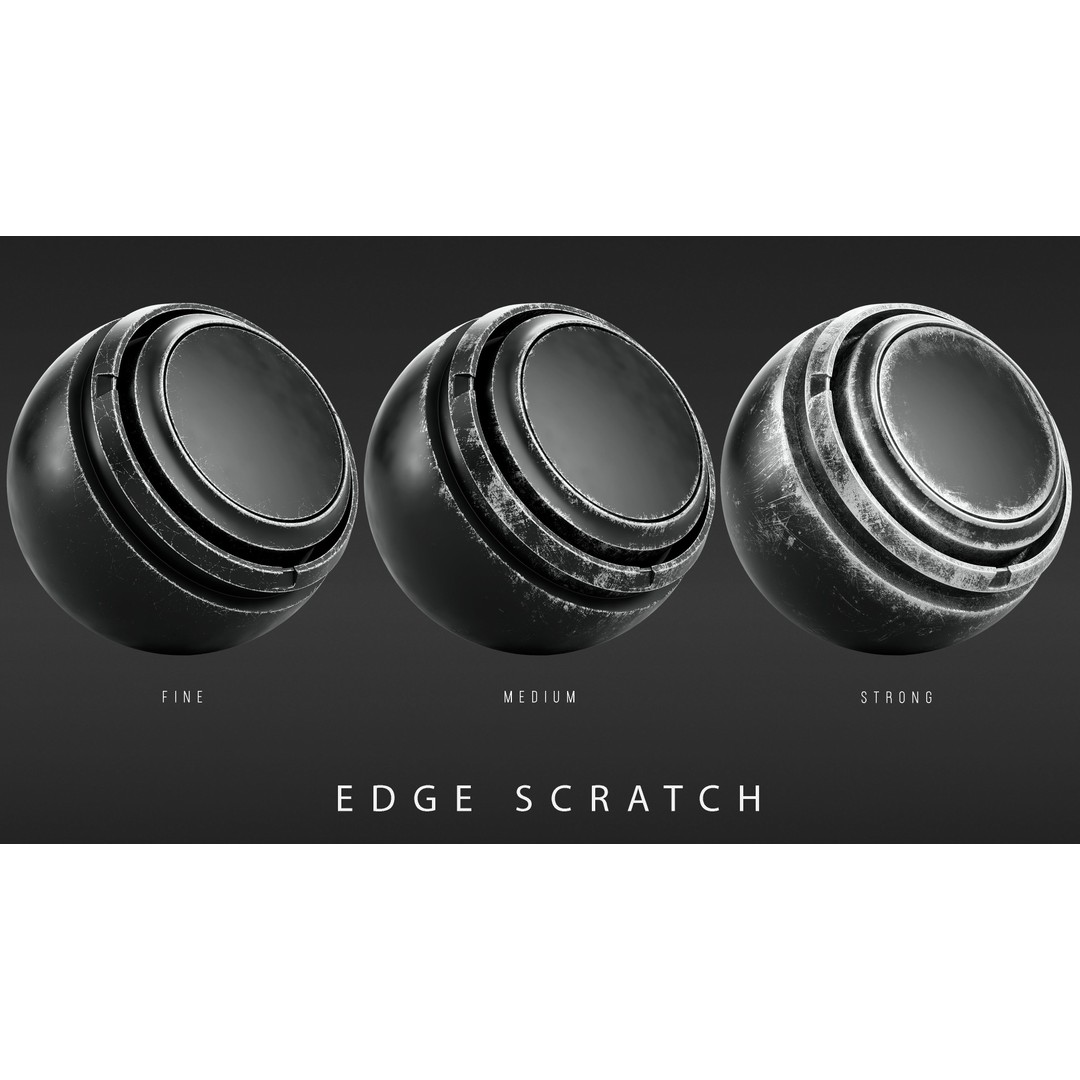 High Detail Smart Masks 3D Model – Customizable PBR Textures, Substance - View 7
