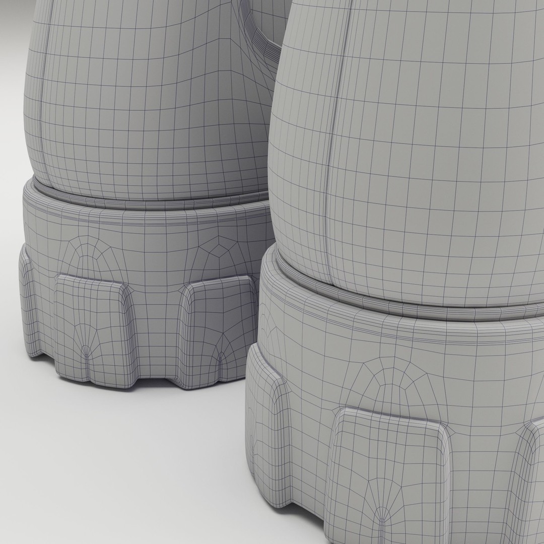 Prada Monolith Leather Boots 3D Model – Low Poly Game Ready Asset, FBX