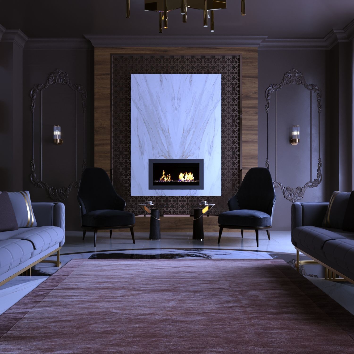 Interior Scenes Design Pack - 3D Model