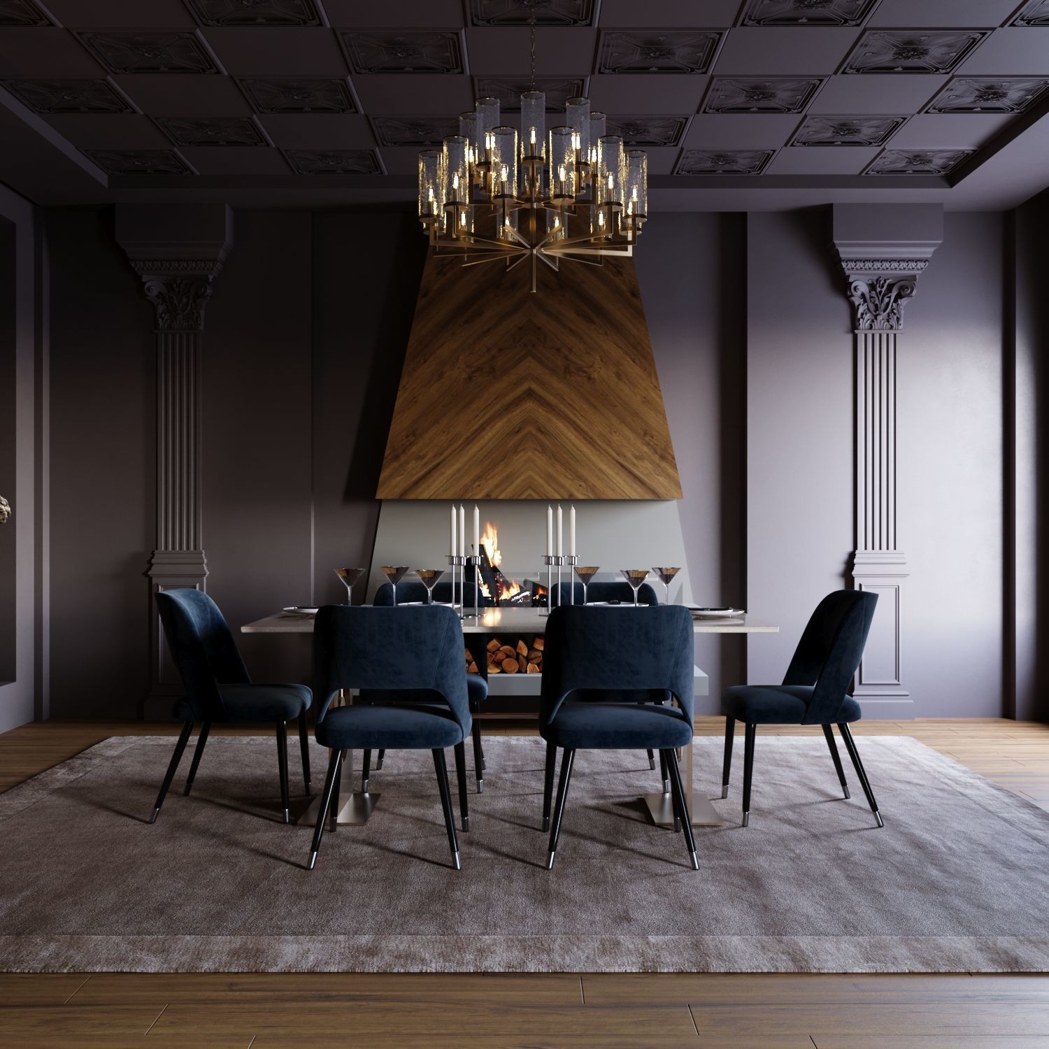 Interior Scenes Design Pack - 3D Model - View 14