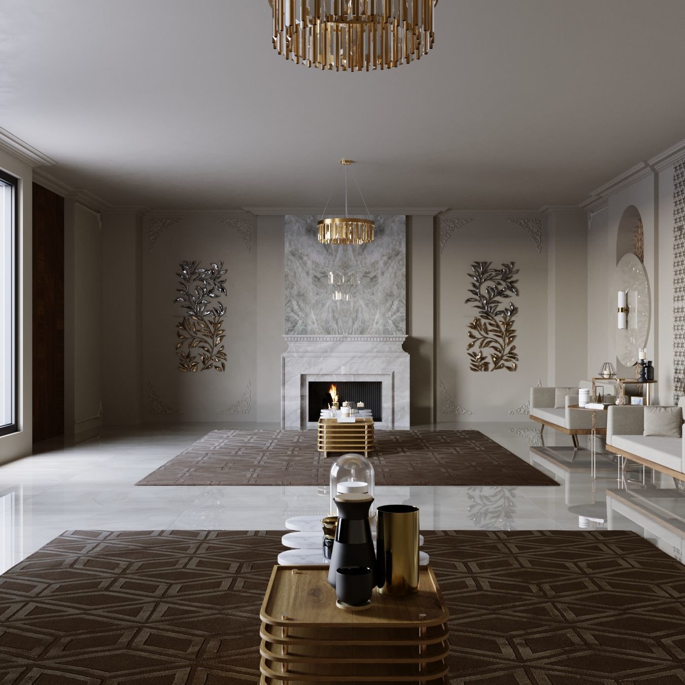 Interior Scenes Design Pack - 3D Model - View 9