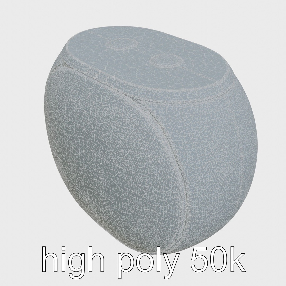 Lyr Oval Voice Assistant 3D Model – Low Poly PBR Asset, FBX