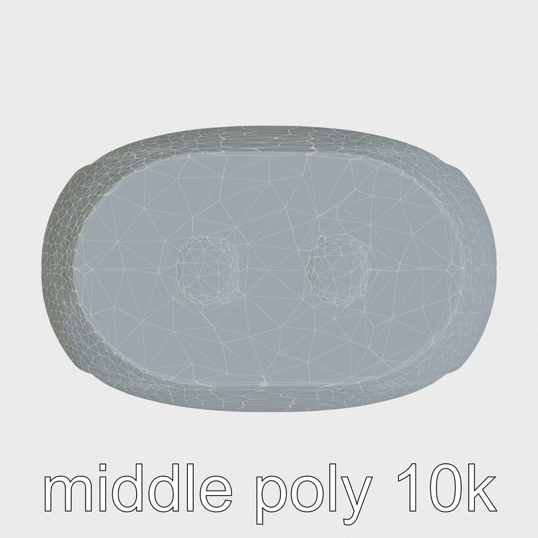 Lyr Oval Voice Assistant 3D Model – Low Poly PBR Asset, FBX - View 13