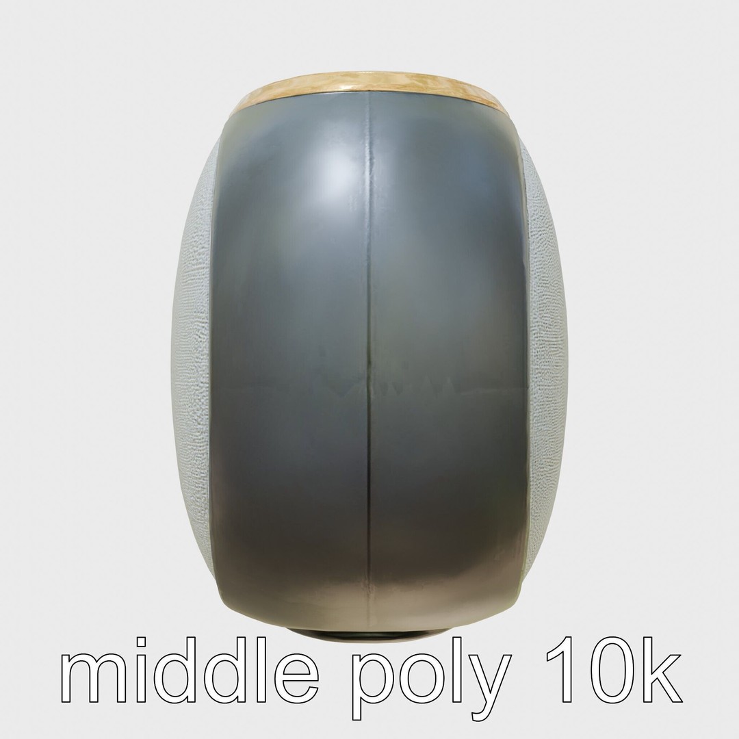 Lyr Oval Voice Assistant 3D Model – Low Poly PBR Asset, FBX - View 14