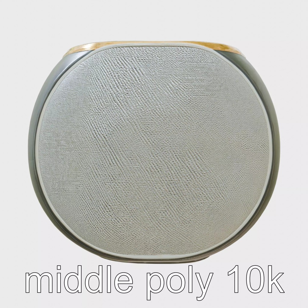 Lyr Oval Voice Assistant 3D Model – Low Poly PBR Asset, FBX - View 2