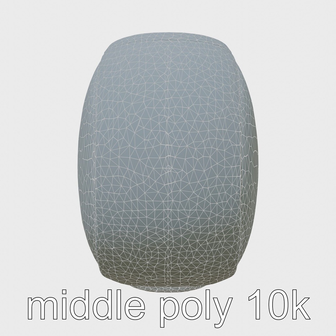 Lyr Oval Voice Assistant 3D Model – Low Poly PBR Asset, FBX - View 22