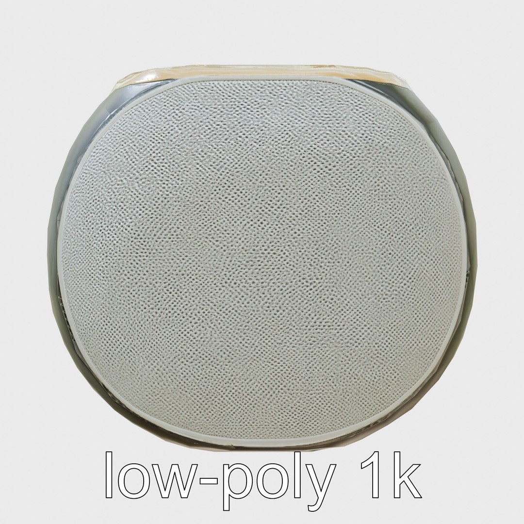 Lyr Oval Voice Assistant 3D Model – Low Poly PBR Asset, FBX - View 24