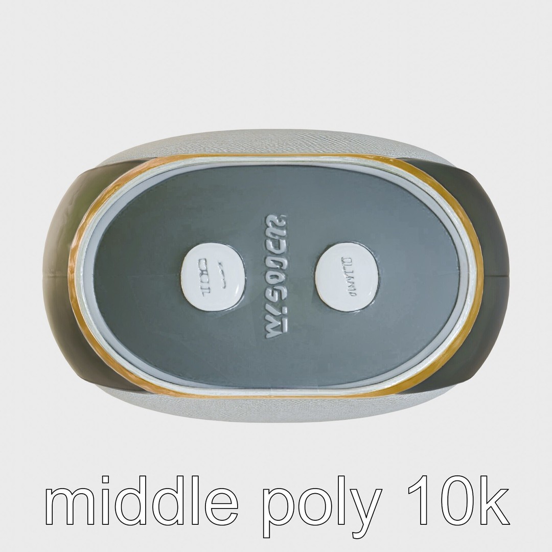 Lyr Oval Voice Assistant 3D Model – Low Poly PBR Asset, FBX - View 30