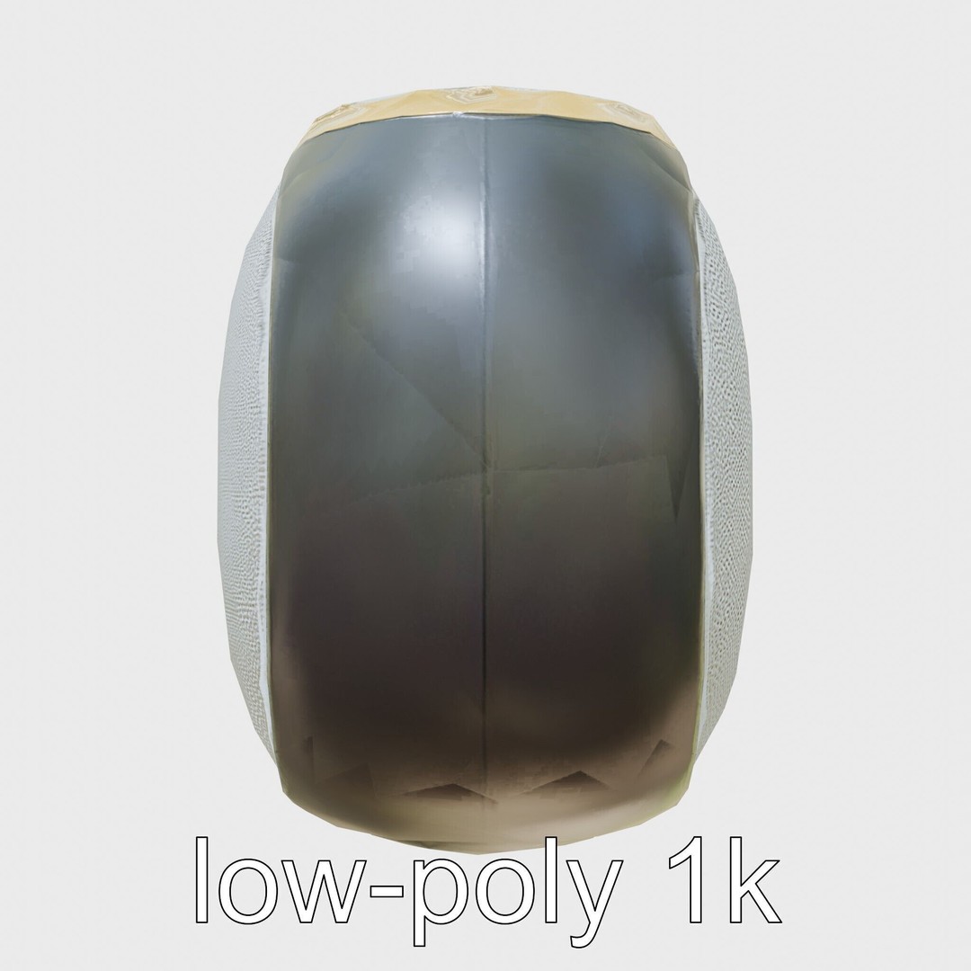 Lyr Oval Voice Assistant 3D Model – Low Poly PBR Asset, FBX - View 6