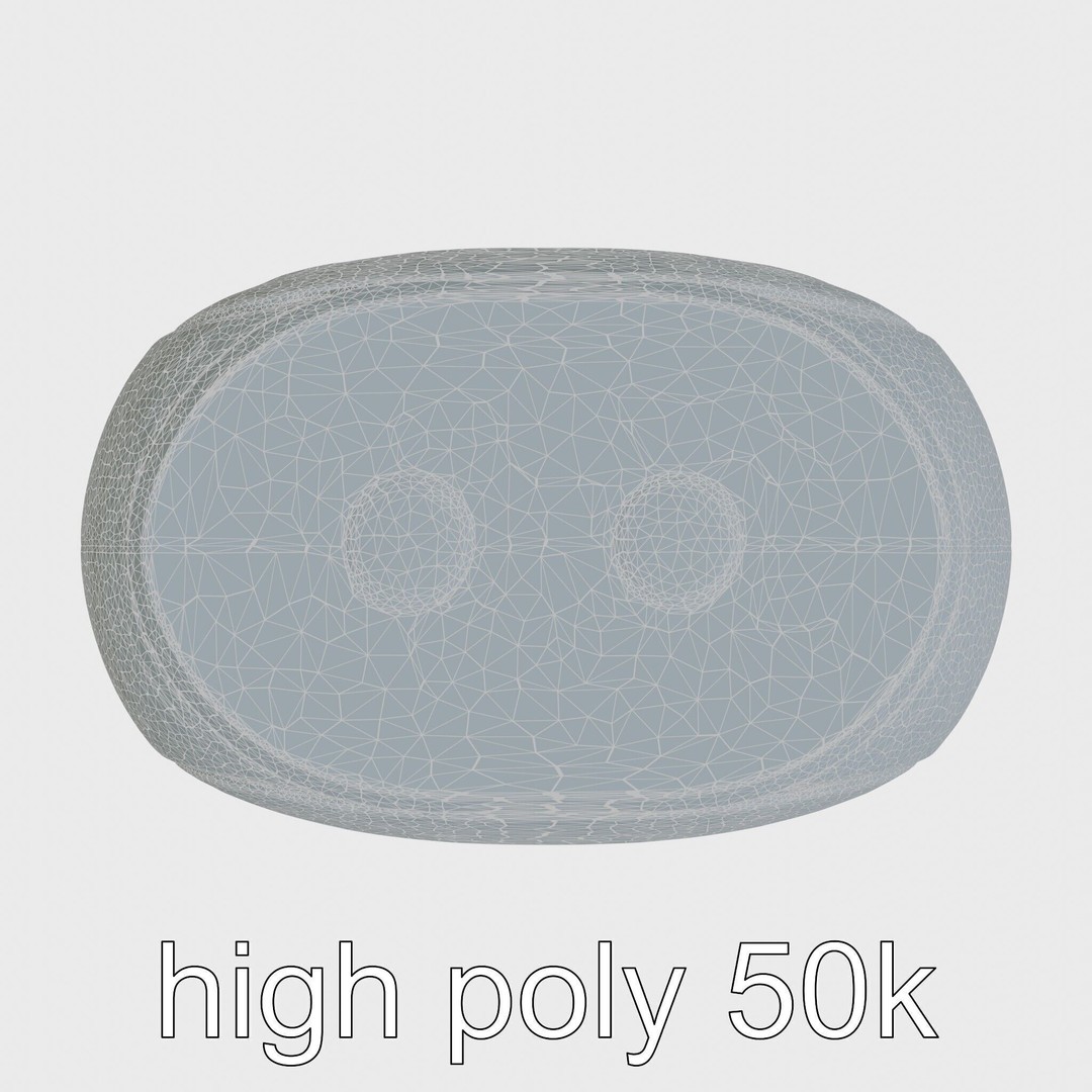 Lyr Oval Voice Assistant 3D Model – Low Poly PBR Asset, FBX - View 7
