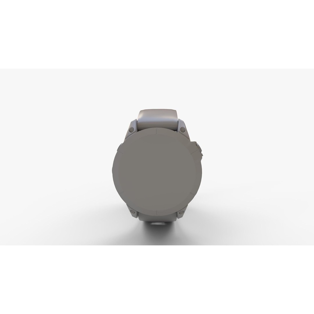 Garmin Fenix Sapphire Solar 3D Model – High-Poly PBR Asset, FBX & OBJ - View 12