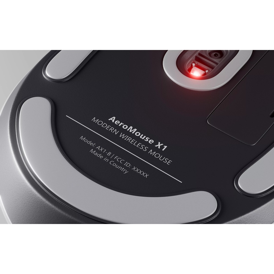 Modern Wireless Mouse 3D Model – Photorealistic PBR Asset, FBX, OBJ - View 16