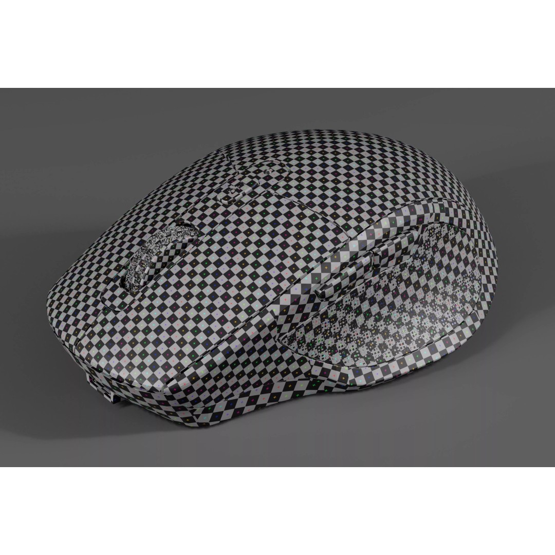 Modern Wireless Mouse 3D Model – Photorealistic PBR Asset, FBX, OBJ - View 29