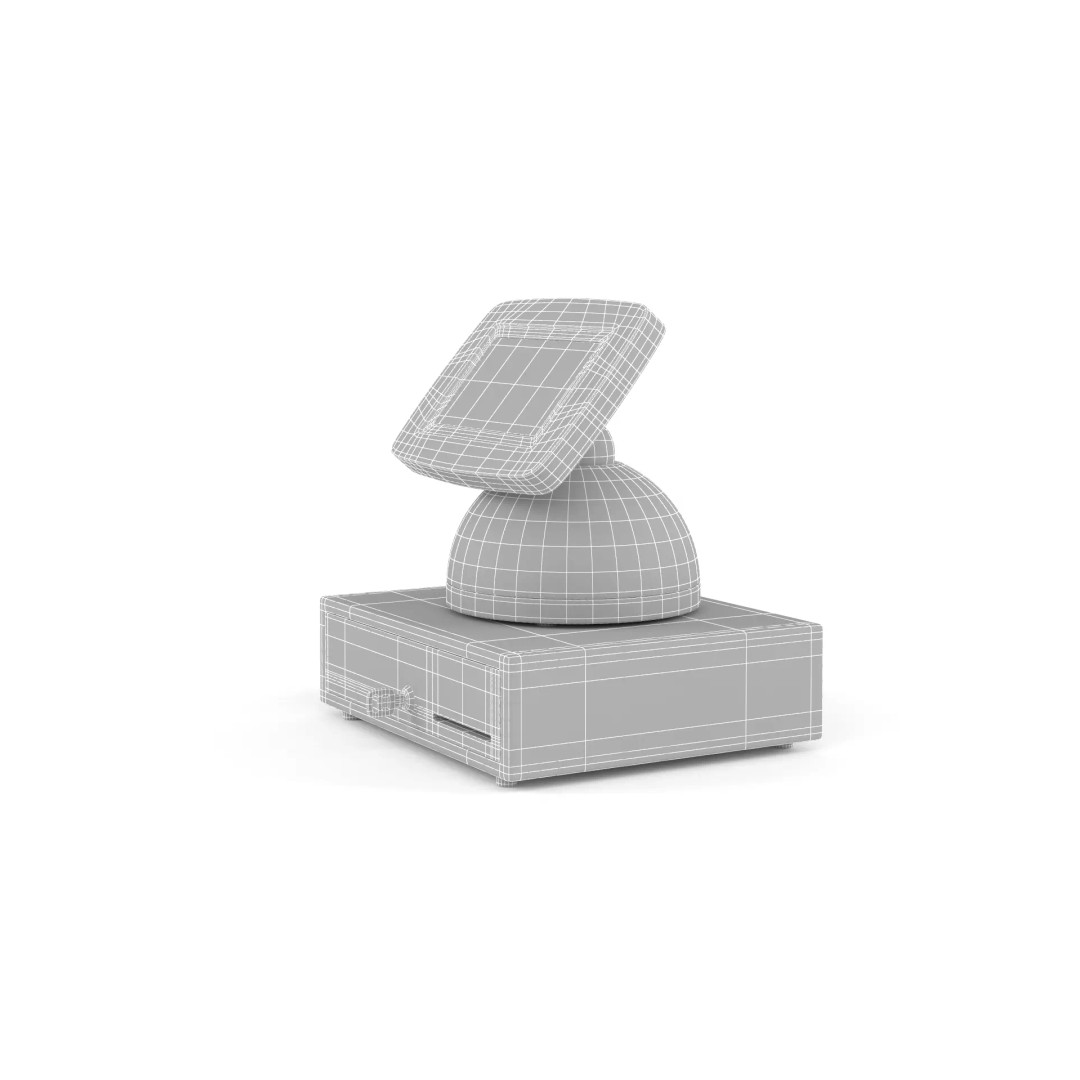 Kiosk Tablet 3D Model – High Poly PBR Asset for Visualization - View 13
