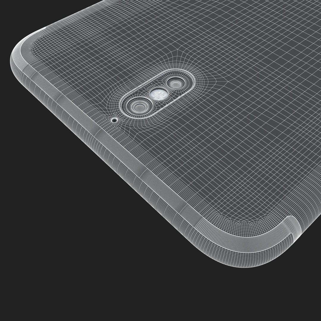 Generic Smartphone 3D Model – Realistic PBR Asset, FBX, OBJ, Game Ready