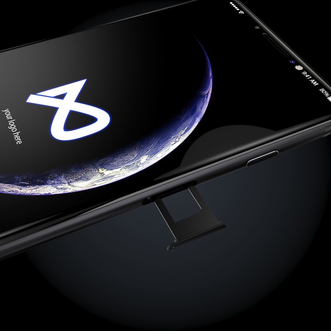 Generic Smartphone 3D Model – Realistic PBR Asset, FBX, OBJ, Game Ready - View 17