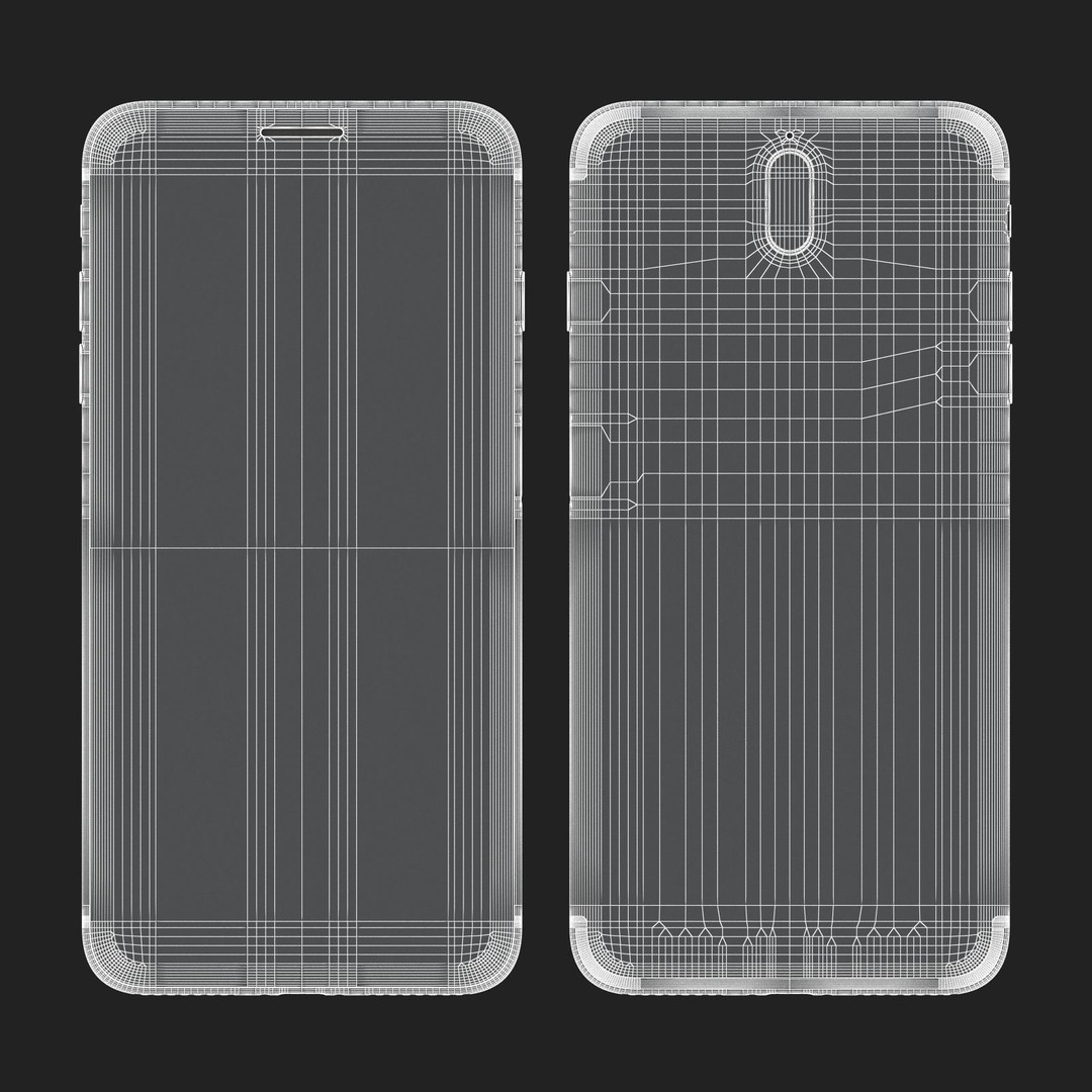 Generic Smartphone 3D Model – Realistic PBR Asset, FBX, OBJ, Game Ready - View 19