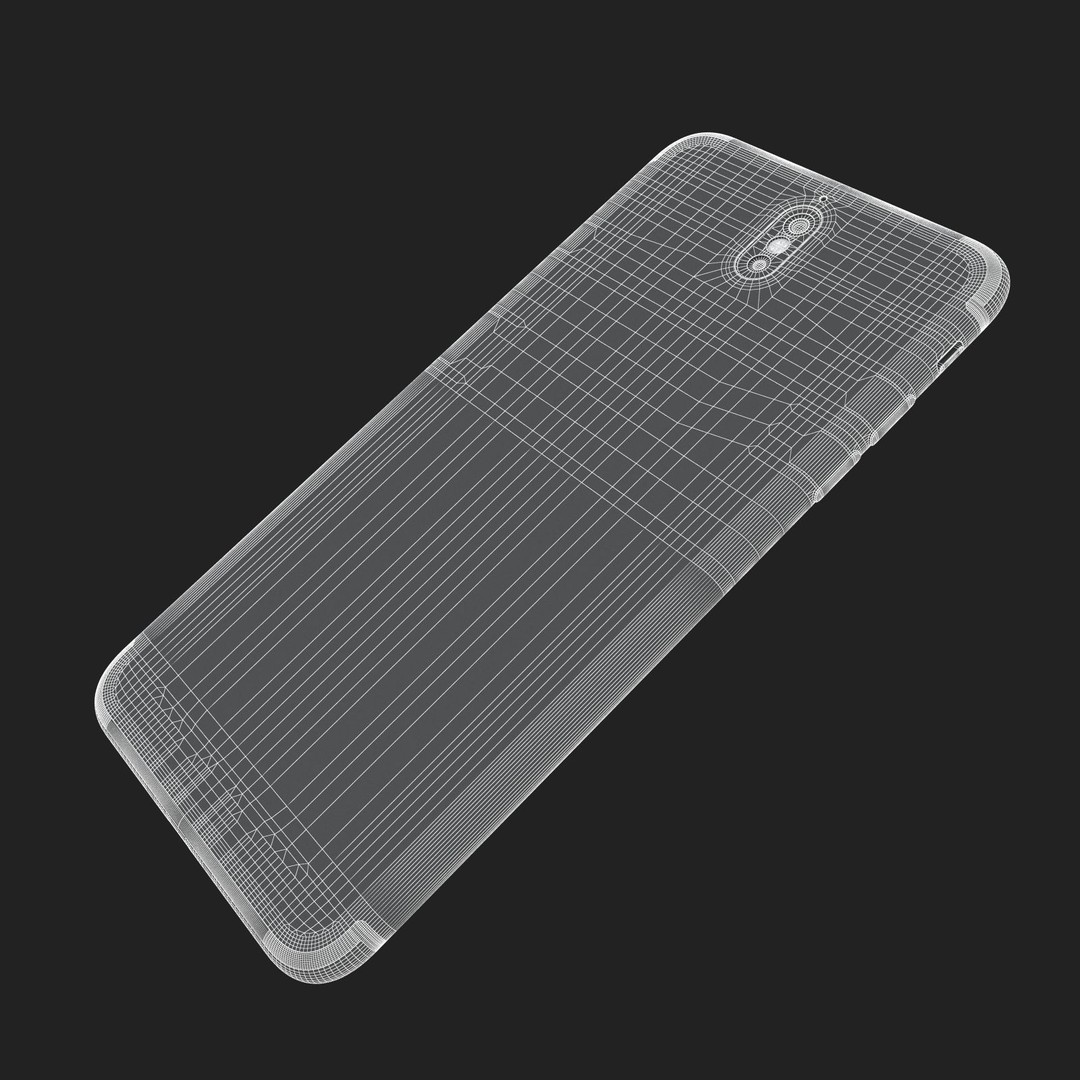Generic Smartphone 3D Model – Realistic PBR Asset, FBX, OBJ, Game Ready - View 20