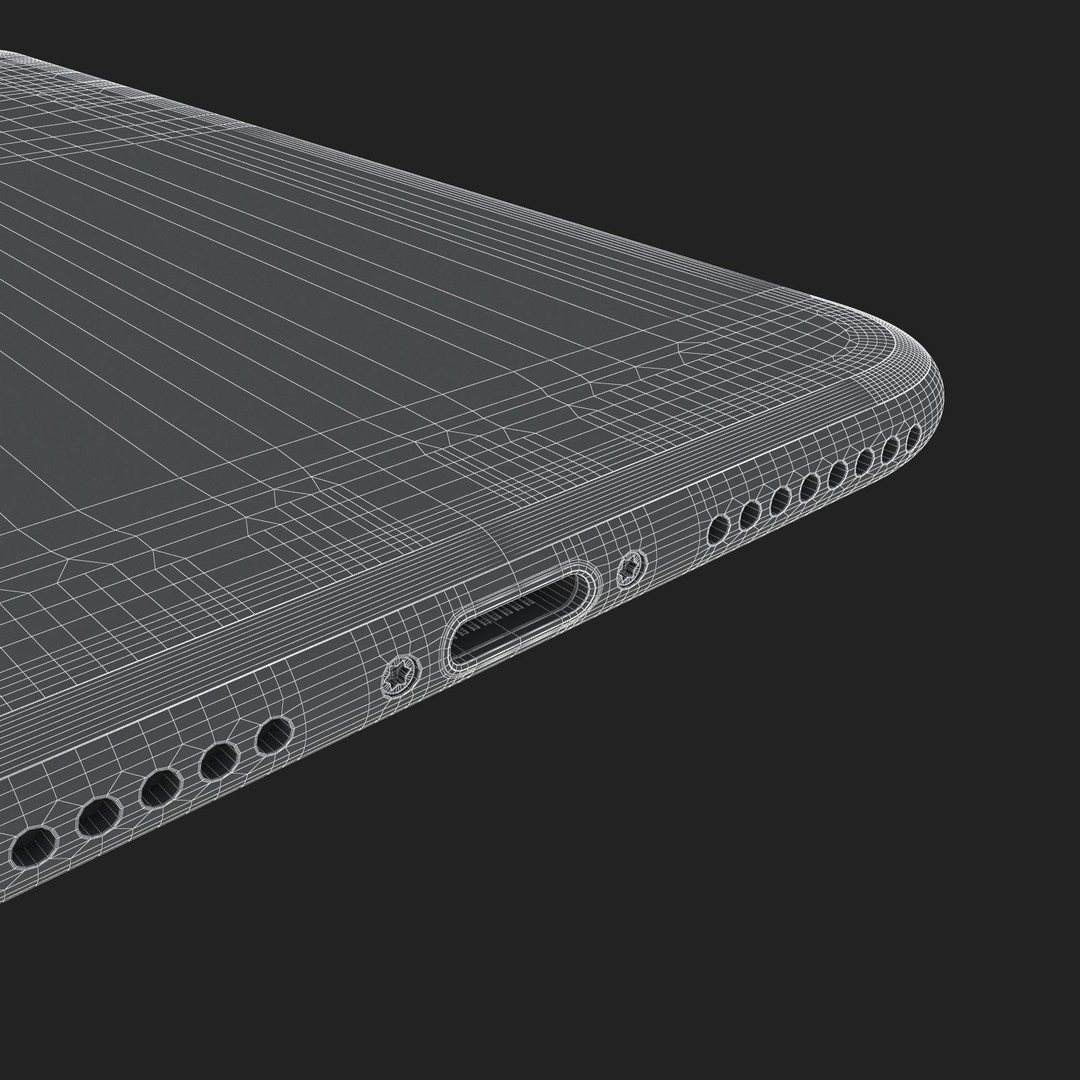 Generic Smartphone 3D Model – Realistic PBR Asset, FBX, OBJ, Game Ready - View 28