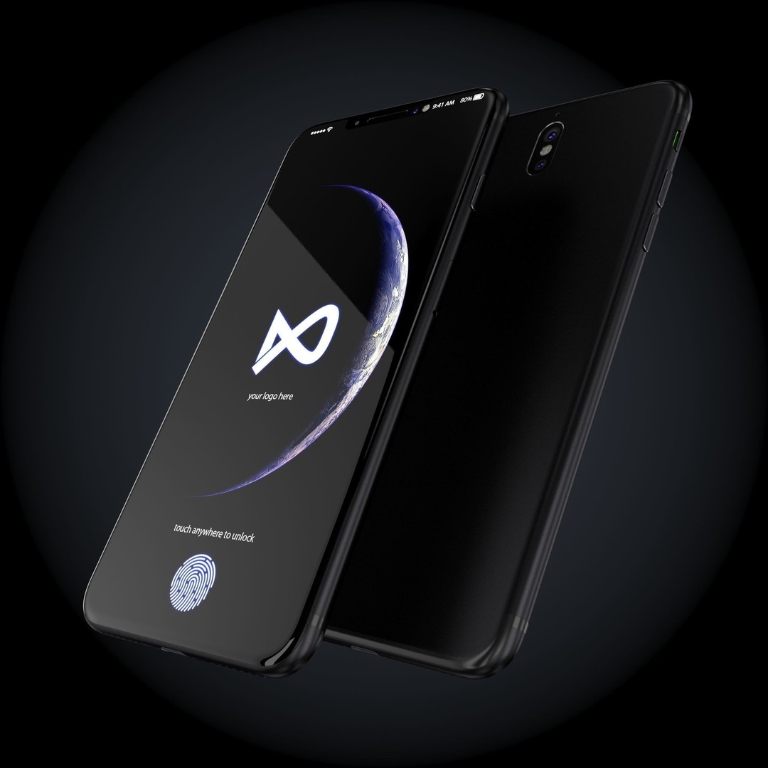 Generic Smartphone 3D Model – Realistic PBR Asset, FBX, OBJ, Game Ready - View 6