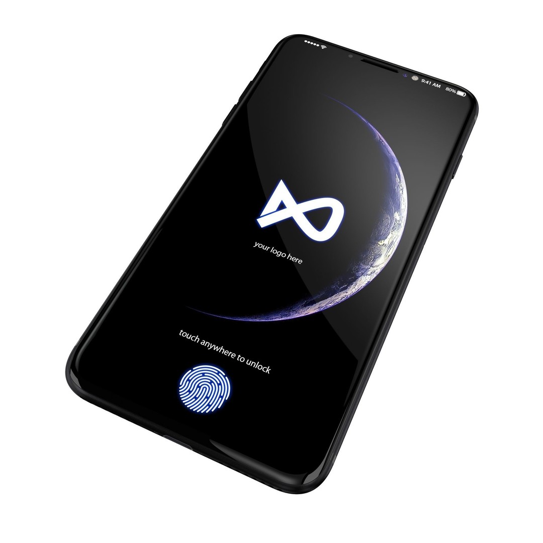 Generic Smartphone 3D Model – Realistic PBR Asset, FBX, OBJ, Game Ready - View 8
