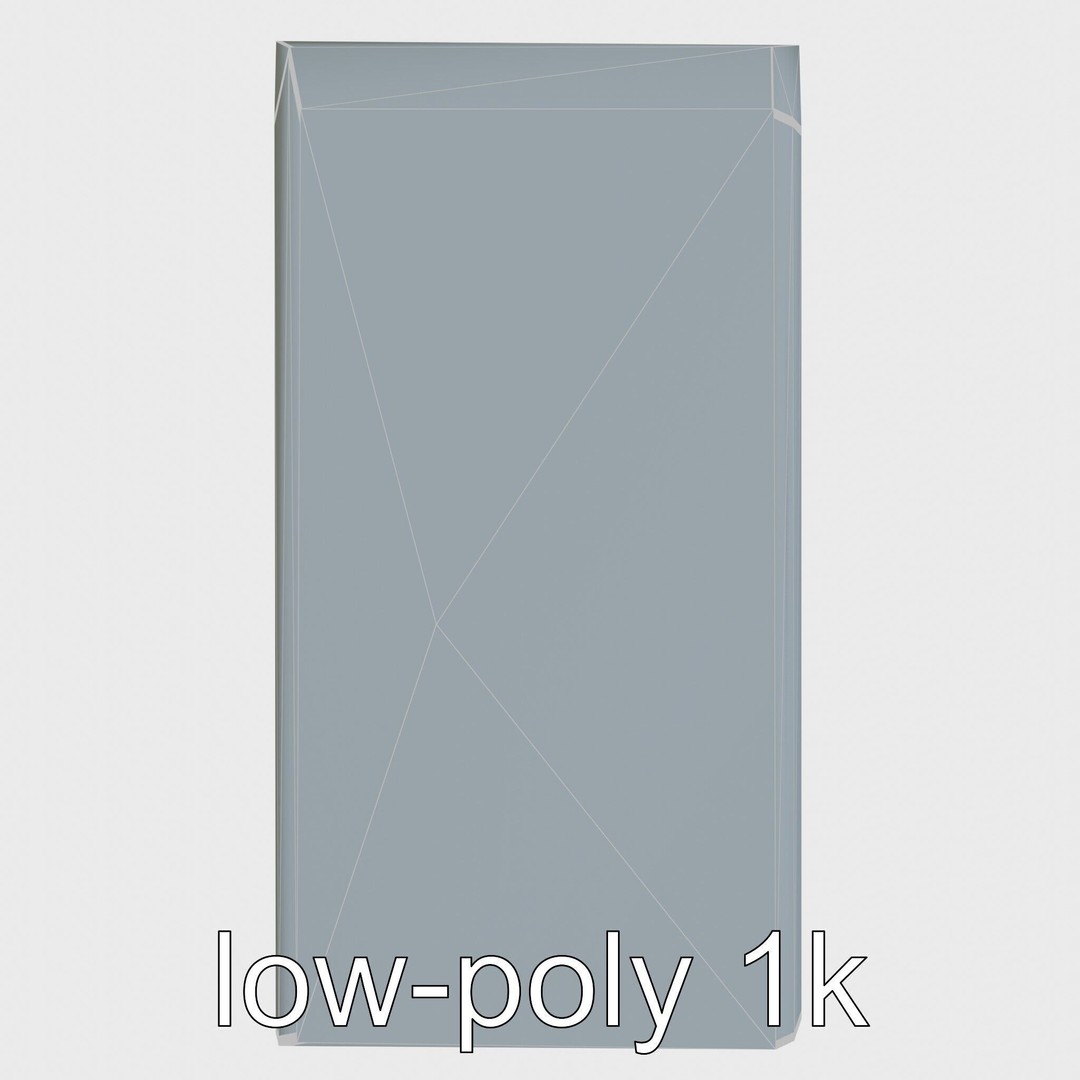 Bionic Refrigerator 3D Model – Low Poly PBR Game Asset, FBX - View 17